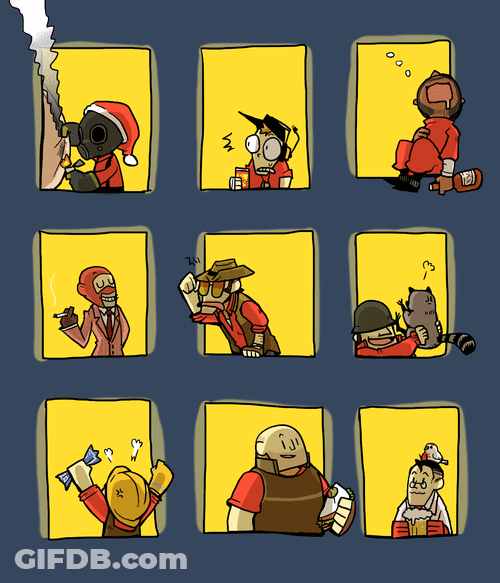 Team Fortress 2 Animated Art GIF
