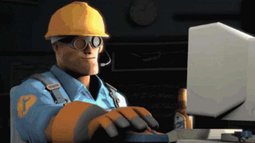 Team Fortress 2 Engineer Thumbs Up GIF