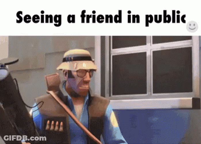 Team Fortress 2 Friend In Public GIF