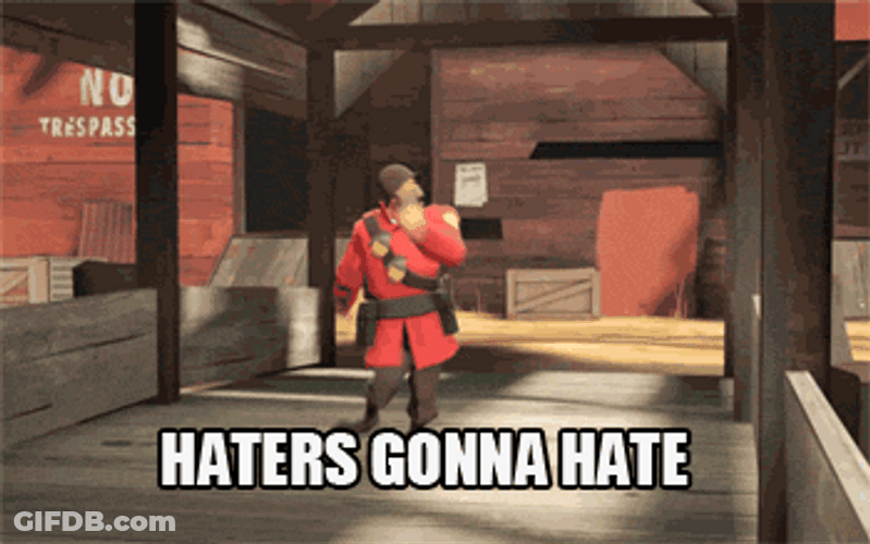 Team Fortress 2 Haters Gonna Hate GIF