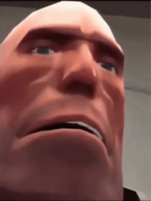 Team Fortress 2 Heavy The Rock Look GIF