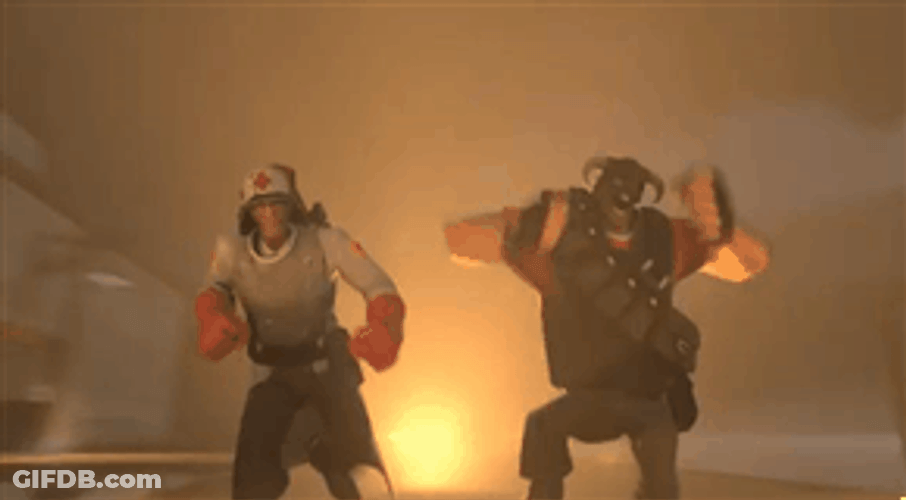 Team Fortress 2 Running Away GIF