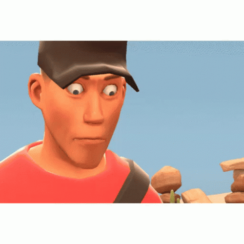 Team Fortress 2 Scout Creepy Stare GIF