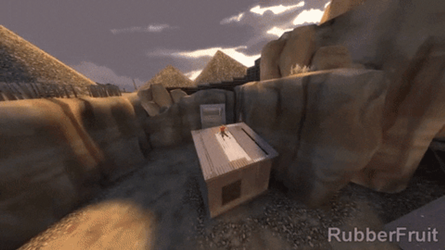 Team Fortress 2 Scout Watching Glitch GIF