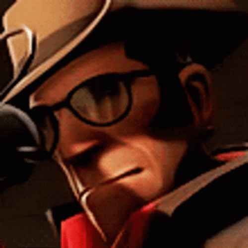 Team Fortress 2 Sniper Glitching GIF