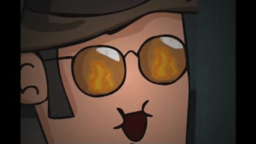 Team Fortress Sniper Glasses GIF