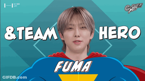 Team Hero Fuma Cartoon GIF