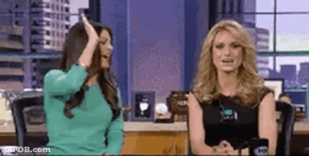 Team High Five Left Hanging GIF