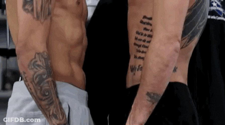 Team McGregor Will Face Off Will Team Chandler GIF