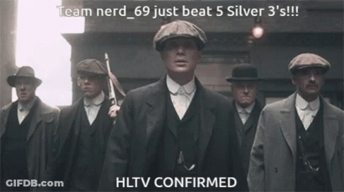 Team Nerd 69 Beat 5 Silver 3S GIF