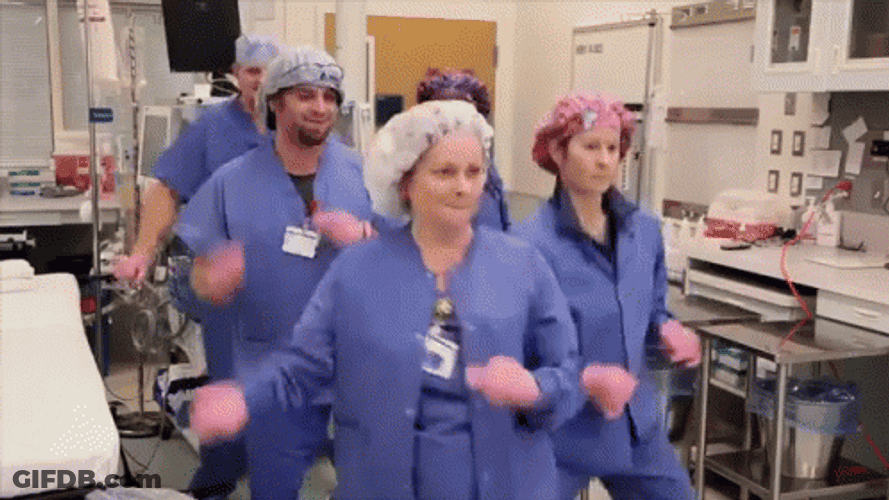Team Nurse Fun Dance GIF