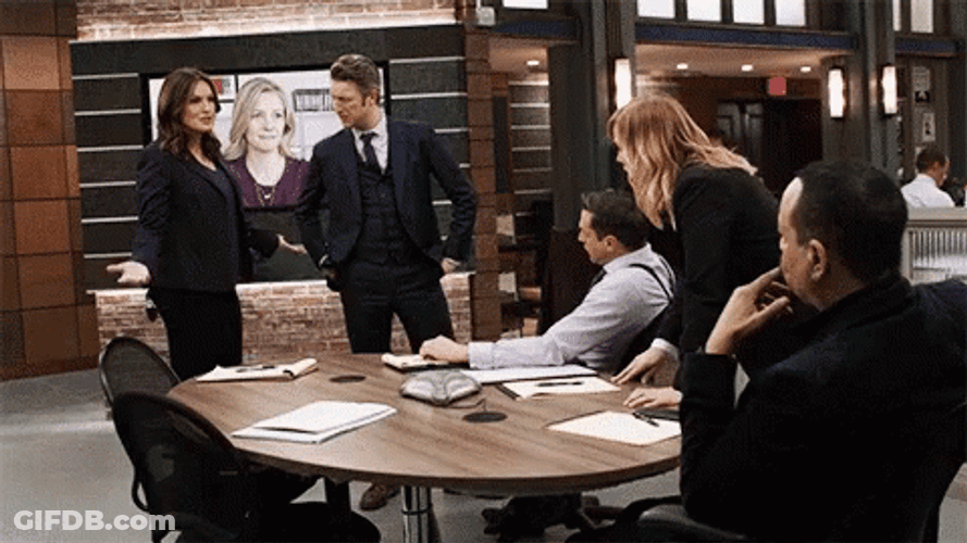 Team Seriously Brainstorming GIF