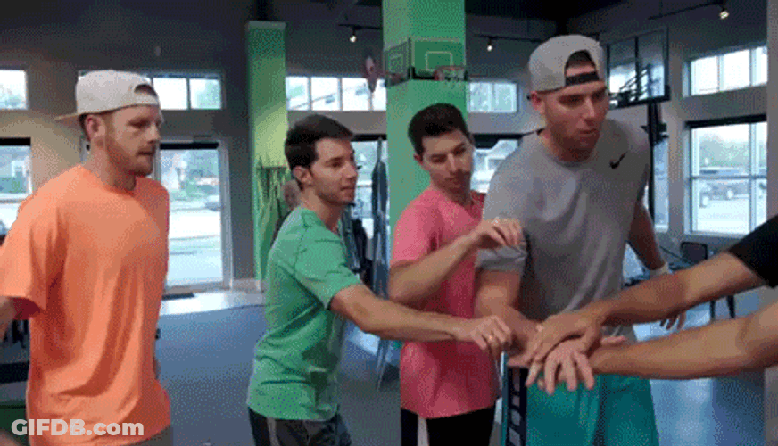 Teamwork All In Together GIF