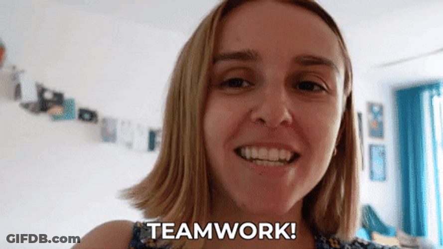 Teamwork Dream Team GIF