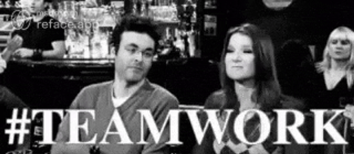 Teamwork Klatschen GIF