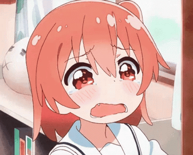 Tearful Hinata Hoshino Anime Cry GIF