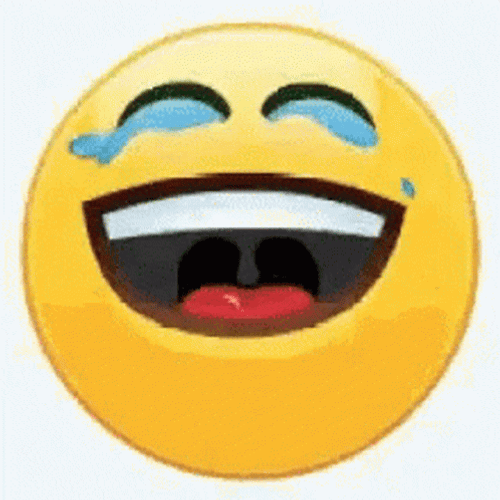 Tearful Laughing Lol Emoji GIF