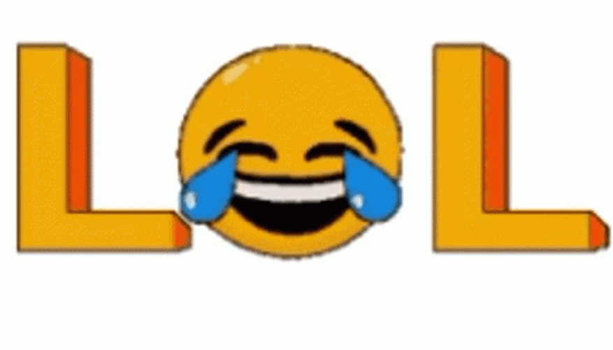 Tears Out Lol Emoji GIF