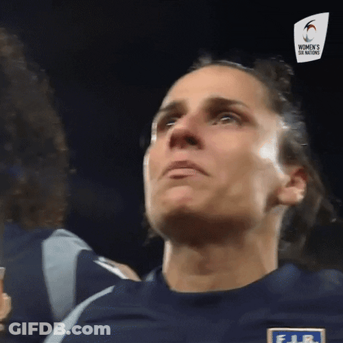 Teary Eye Womens Rugby GIF