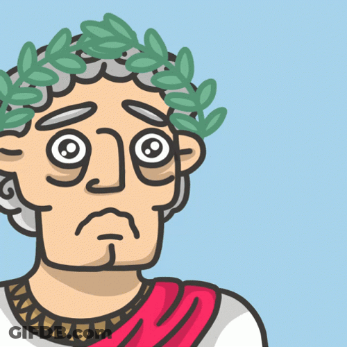 Teary Eyes Caesar GIF