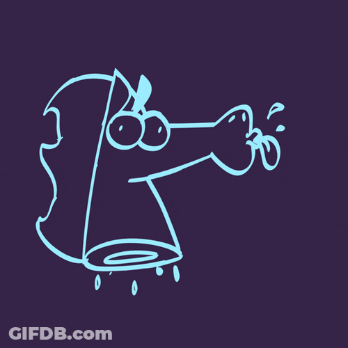 Teasing Animated Horse Running GIF