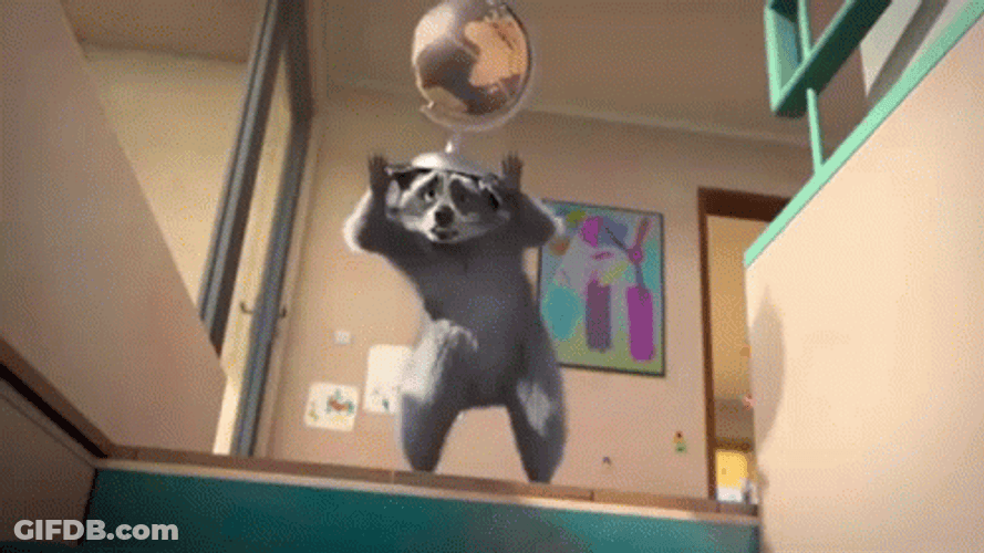 Teasing Dance King Julien Madagascar GIF
