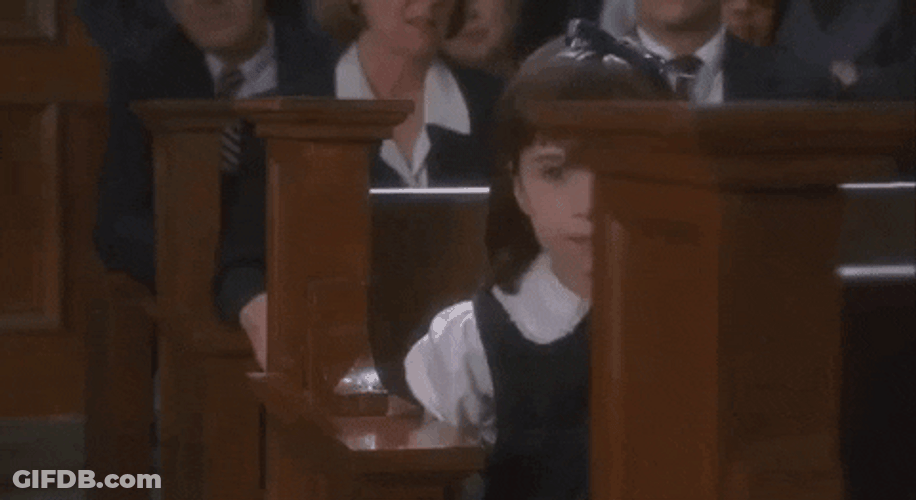 Teasing Mara Wilson Christmas Movie GIF