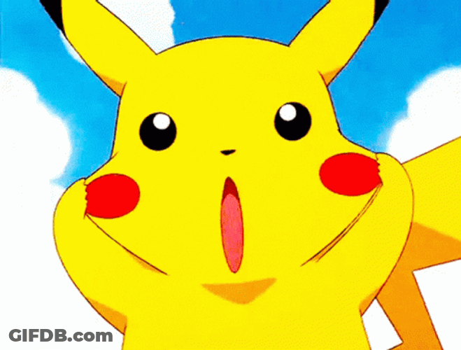 Teasing Stretch Face Pikachu Pokemon GIF