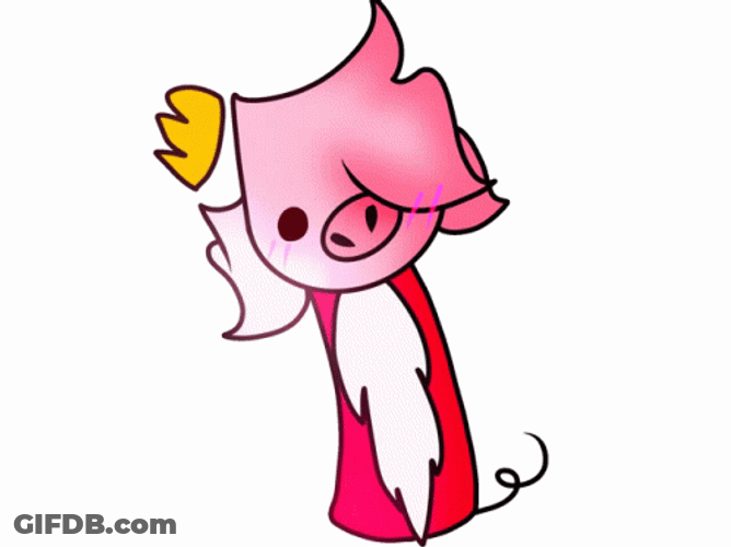 Technoblade Being A Cute Sticker GIF
