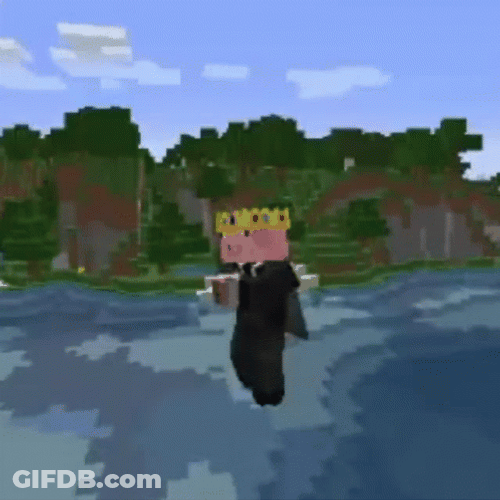 Technoblade Grooving In Suit GIF
