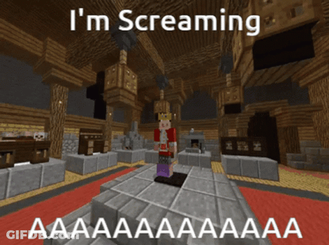 Technoblade I'm Screaming Aloud GIF