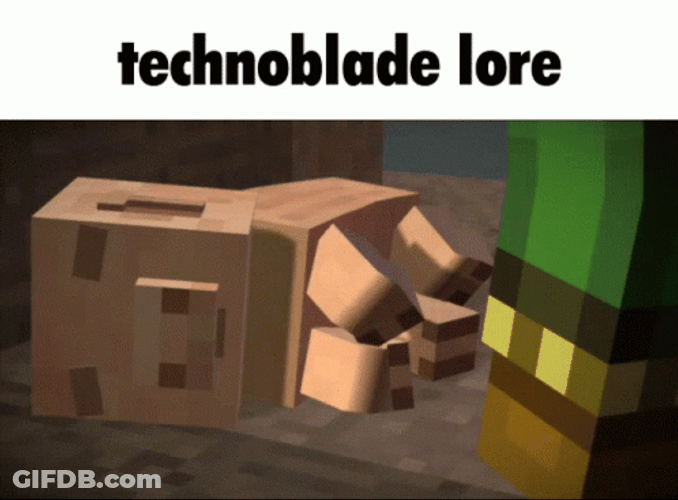 Technoblade Lore Death Disappearance GIF