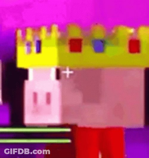 Technoblade Minecraft Looking Around GIF