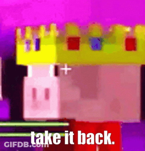 Technoblade Minecraft Take It Back GIF