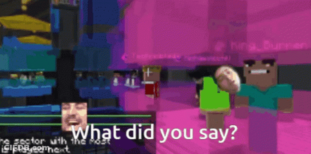 Technoblade Minecraft What Did You Say GIF