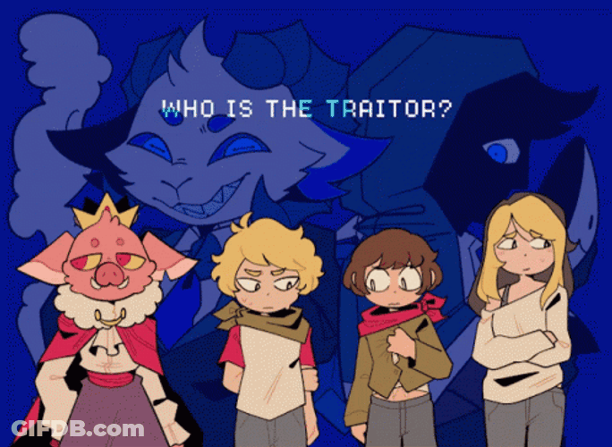 Technoblade Who Is The Traitor GIF