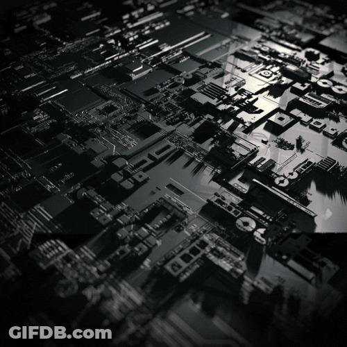 Technology Circuit Board GIF