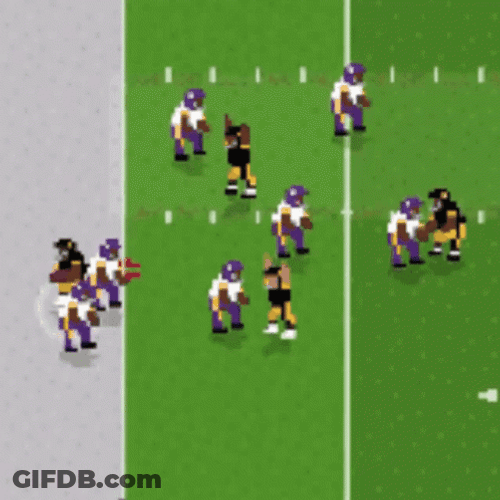 Tecmo Bowl Touchdown Unlv GIF