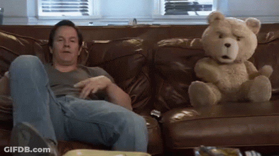 Ted And John Bennett Argue GIF