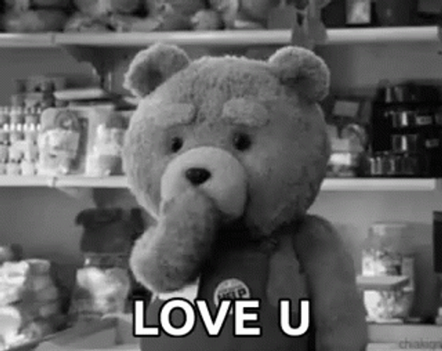 Ted Bear Love You GIF