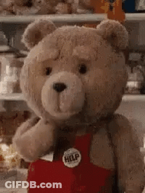 Ted Blowing Kiss GIF