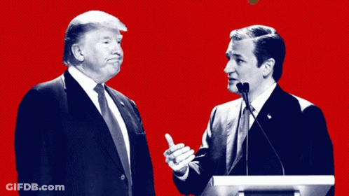 Ted Cruz Cartoon Says Showtime GIF