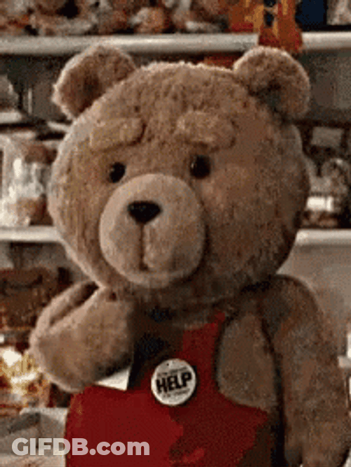Ted Cute Blow Kiss GIF