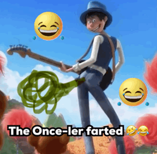 Ted Farted And Got The Onceler Laughed So Loud GIF