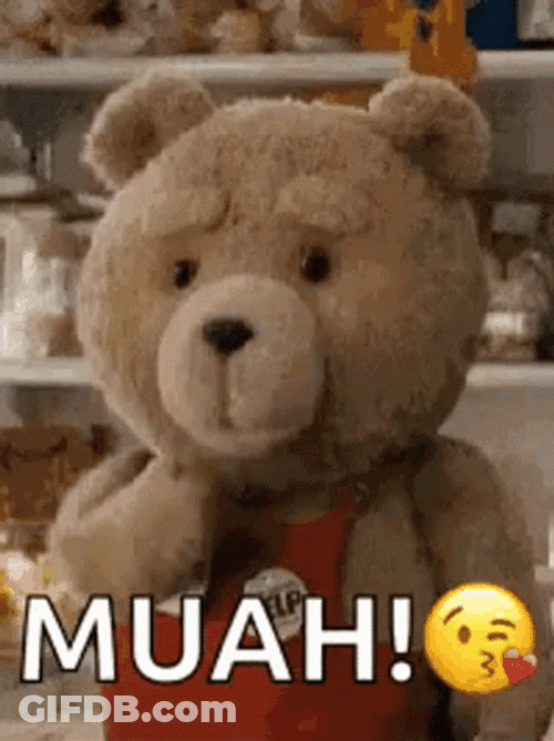 Ted I Love You Muah GIF