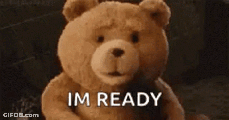 Ted I'm Ready Ted The Movie GIF