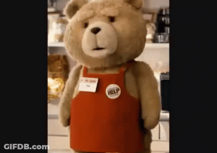 Ted In Apron GIF