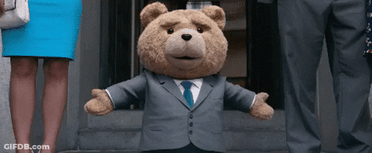 Ted In Suit GIF