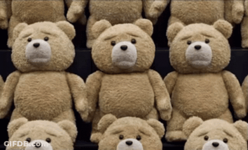 Ted In Teddy Bares Jumpscare GIF