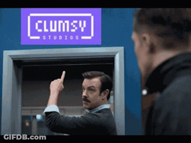 Ted Lasso Believe Sign Replaced With Clumsy GIF